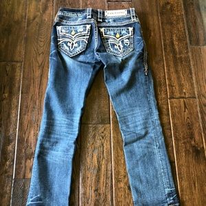 Rock Revival Crop Jeans